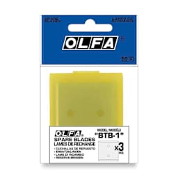 Olfa Dual-Edge Scraper Blades, packaging