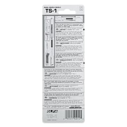 Olfa Top Sheet Cutter, back of the packaging