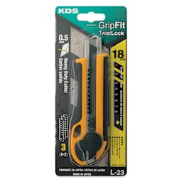 KDS Grip Fit Twist Lock Utility Knife front of packaging