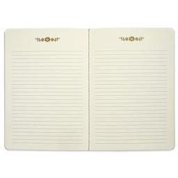 Rifle Paper Co. Stitched Notebook Set - Posy, open