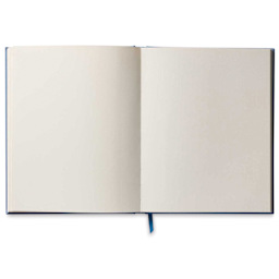 Rifle Paper Co. Gracie Embroidered Sketchbook - 8-1/4" x 10-1/4", 108 Pages, open