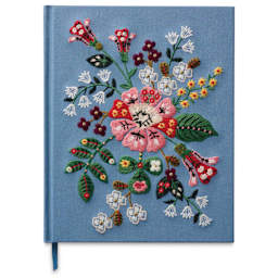 Rifle Paper Co. Gracie Embroidered Sketchbook - 8-1/4" x 10-1/4", 108 Pages, front cover