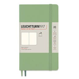 Leuchtturm1917 Blank Softcover Notebook - Sage, 3-1/2" x 6"