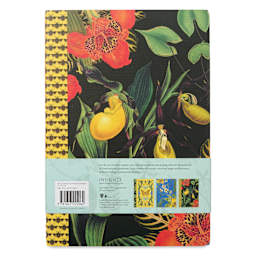Art of Nature Sewn Notebook Set - Botanical, Set of 3, 6" x 8-1/2", 64 pages, chrysalis, back cover