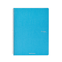 Fabriano Eco Qua Spiral Graph Turquoise - 70 Shts./Bk.