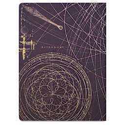 Cognitive Surplus Experiment Softcover Notebook - Planetary Motion, 9" x 6-3/4", back of notebook