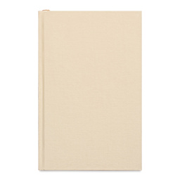 Gry Mattr Essential Linen Dotted Notebook - 5-3/4" x 8-1/2", Sand