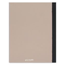 Gry Mattr Essential Sketchbook - Sand, 8" x 10", 100 Pages, back cover