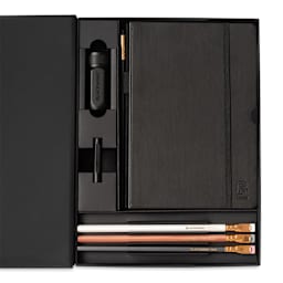 Blackwing Notebook Essentials Set - Dot Grid, open set