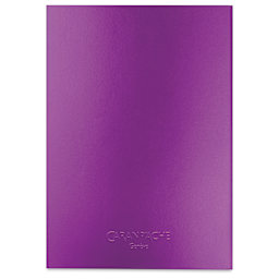 Caran d’Ache Colormat-X Notebook - Violet, 6" x 8-1/2", back cover