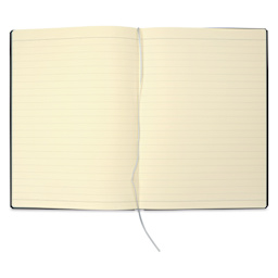 Life Stationery Noble Notebook - 6" x 8", A5, Ruled, 96 Pages, open