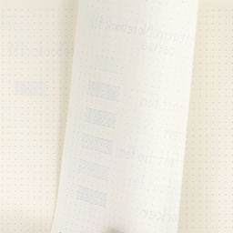 Leuchtturm1917 411 Notebooks, bleed of pen marks on dotted paper