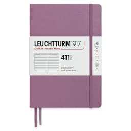 Leuchtturm1917 411 Notebook - Dusty Rose, 5-3/4" x 8-1/4", Ruled