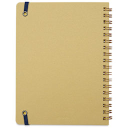 Delfonics Rollbahn Clear Plastic Notebook - 5-1/2" x 7", Clear, back cover