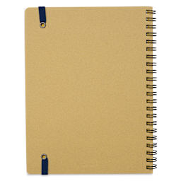 Delfonics Rollbahn Classic Spiral Notebook - Greige, A5, back