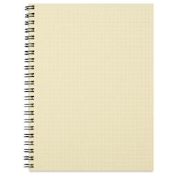 Delfonics Rollbahn Classic Spiral Notebook - Blush Pink, A5, open
