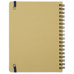Delfonics Rollbahn Cap-Martin Notebook - 5-1/2" x 7", Dark Blue, back cover