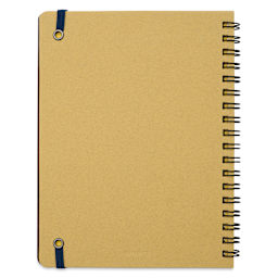 Delfonics Rollbahn Cap-Martin Notebook - 5-1/2" x 7", Green, back cover