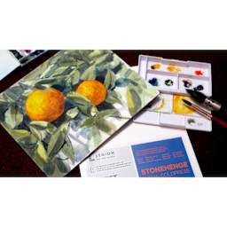Legion Stonehenge Aqua Aluminum White Panel, orange painting