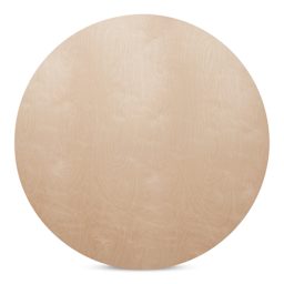 Apollon Gotrick Round Wood Panel - 48" Dia, 7/8" Profile front without label