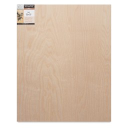 Apollon Gotrick Cradled Wood Panel - 24" x 30", 1-5/8" Profile front with label