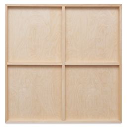 Apollon Gotrick Cradled Wood Panel - 36" x 36", 1-5/8" Profile back view