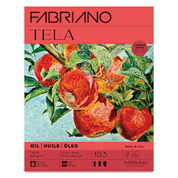 Fabriano Tela Oil Painting Pad - 11" x 14", 300 gsm, 10 Sheets