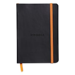 Rhodia Rhodiarama Softcover Notebook - A6, Black, Lined