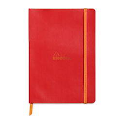 Rhodia Rhodiarama Softcover Notebook - A5, Poppy, Dot Grid
