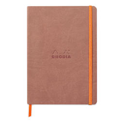 Rhodia Rhodiarama Softcover Notebook - A5, Rosewood, Lined