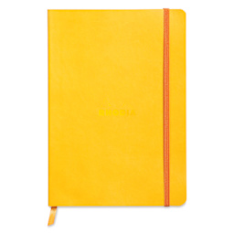 Rhodia Rhodiarama Softcover Notebook - A5, Yellow, Dot Grid