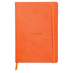Rhodia Rhodiarama Softcover Notebook - A5, Tangerine, Lined