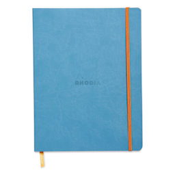 Rhodia Rhodiarama Softcover Notebook - 7-1/2" x 9-7/8", Turquoise, Lined