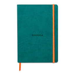 Rhodia Rhodiarama Softcover Notebook - A5, Peacock, Lined