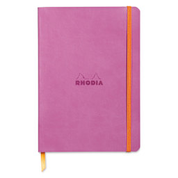 Rhodia Rhodiarama Softcover Notebook - A5, Lilac, Dot Grid