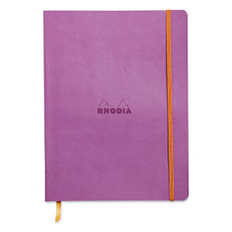 Rhodia Rhodiarama Softcover Notebook - 7-1/2" x 9-7/8", Lilac, Lined