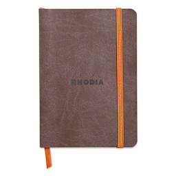 Rhodia Rhodiarama Softcover Notebook - A6, Chocolate, Lined