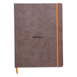 Rhodia Rhodiarama Softcover Notebook - 7-1/2" x 9-7/8", Chocolate, Lined