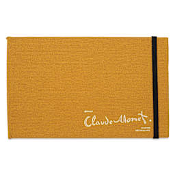 Sennelier Claude Monet Watercolor Notebook - 3.5" x 5.5", Yellow, front cover