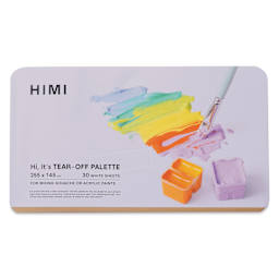 Himi Tear-Off Palette Pad - 255 mm x 145 mm, 30 sheets