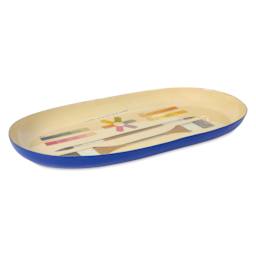 Roomytown Enamel Trays - Art of Coloring, 4-7/10" x 9-4/5" x 3/5"