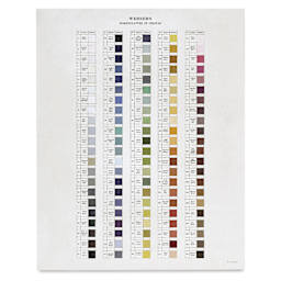 Roomytown Nomenclature of Colors Fine Art Giclee Print - Werner's, 11" x 14"