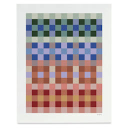 Roomytown Pattern Studies Fine Art Prints, Plaid Pattern