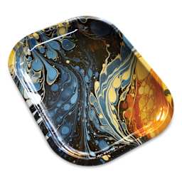 Curious Prints Vintage Metal Trays