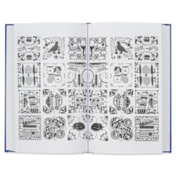 PdiPigna x Parsons Limited Edition Notebook - 5.8" x 8.3", open