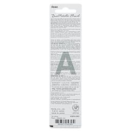 Pentel Arts Dual Metallic Brush Pen - Black/Metallic Red (back of package)
