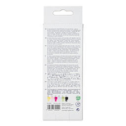 Faber-Castell Goldfaber Aqua Dual Markers - Lettering, Set of 6 (back of package)