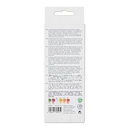 Faber-Castell Goldfaber Aqua Dual Markers - Tuscany, Set of 6 (back of package)