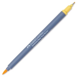 Faber-Castell Goldfaber Aqua Dual Marker - 185 Naples Yellow (marker with caps removed)