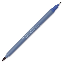 Faber-Castell Goldfaber Aqua Dual Marker - 247 Indanthrene Blue (marker with caps removed)